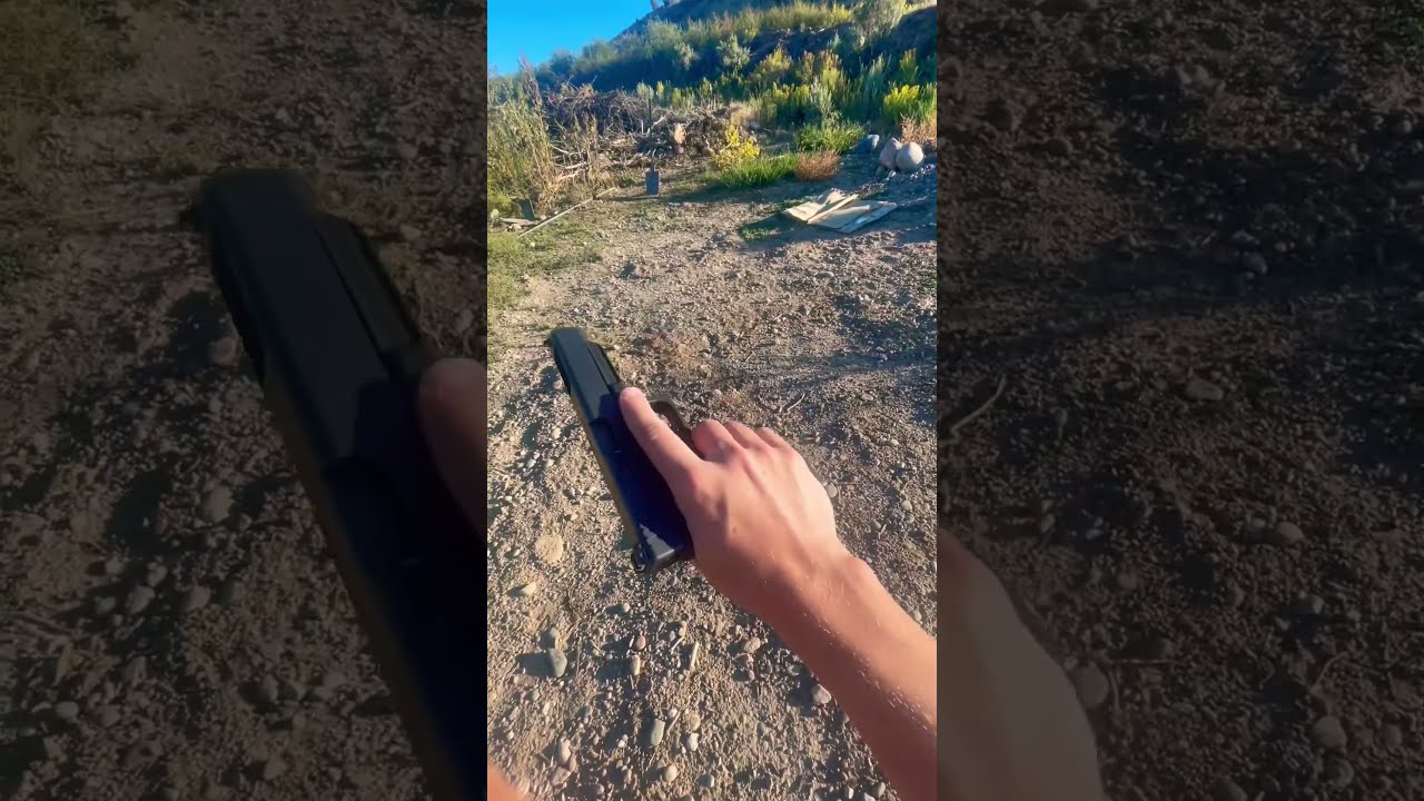 How To Accurately Aim From The Hip Gun Pistol Shooting Hipfire Glock Speed