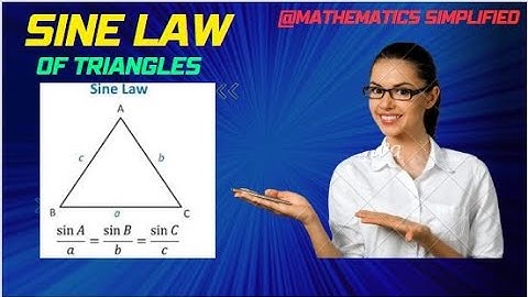 Law of sines in triangles, basic introduction, proof of sine formula, a/SinA=b/SinB=c/SinC