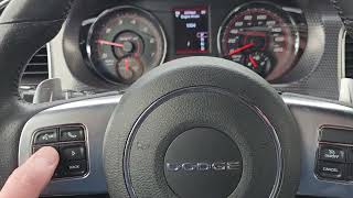 HOW TO RESET OIL LIFE ON 2012 DODGE CHARGER
