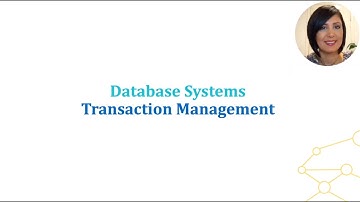 DBS: 5.1. Transaction Management: ACID Properties