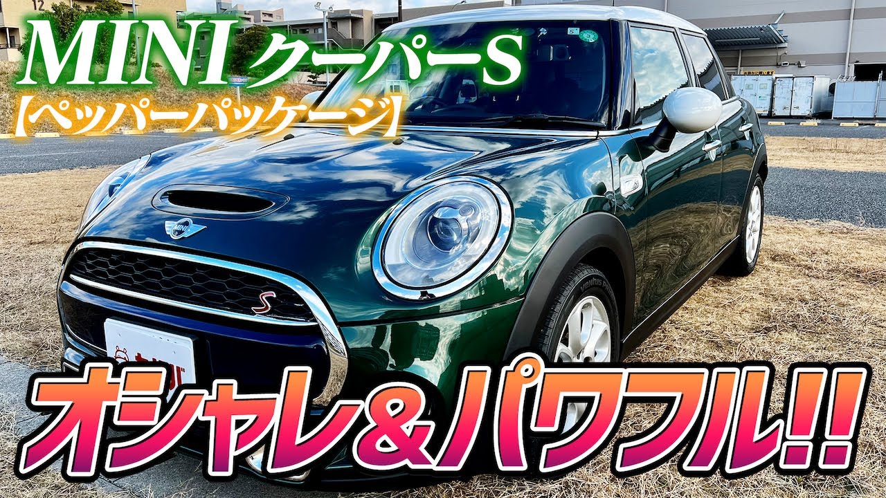 Mini クーパーs 丸いライト 丸いインテリア 花丸のポテンシャル Youtube