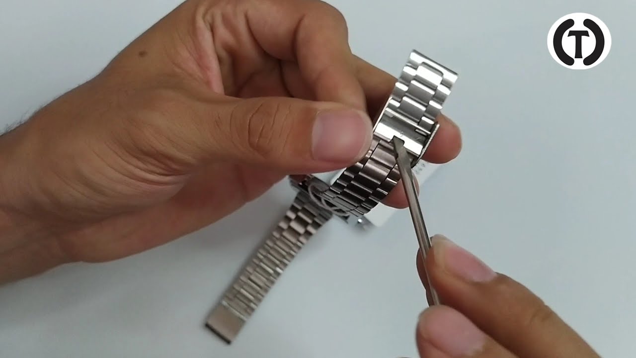 Como Ajustar Fácil el Broche de Un Reloj Casio Metalico 