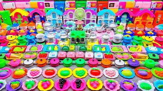 704 Minutes Satisfying With Unboxing Hello Kitty Kitchen Set Cutie Steel Mini Kitchen Set Asmr