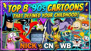 Top 8 BEST 90s Cartoons You MUST Rewatch