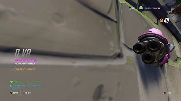 Funny D.V.A highlight intro glitch