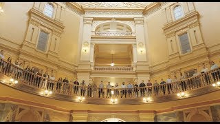 Bethel College Concert Choir perform @ the Statehouse in Topeka, KS