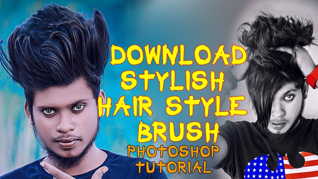 HOW TO DOWNLOAD STYLISH HAIR BRUSH IN PHPTOSHOP CC/CS6 AND ANY VERSION -  YouTube