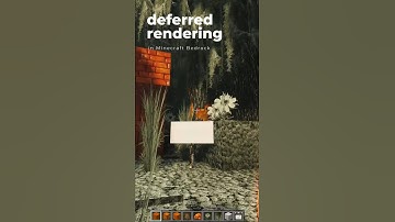 Realistic Minecraft Bedrock without RTX card!!! Deferred rendering in Minecraft preview experiments