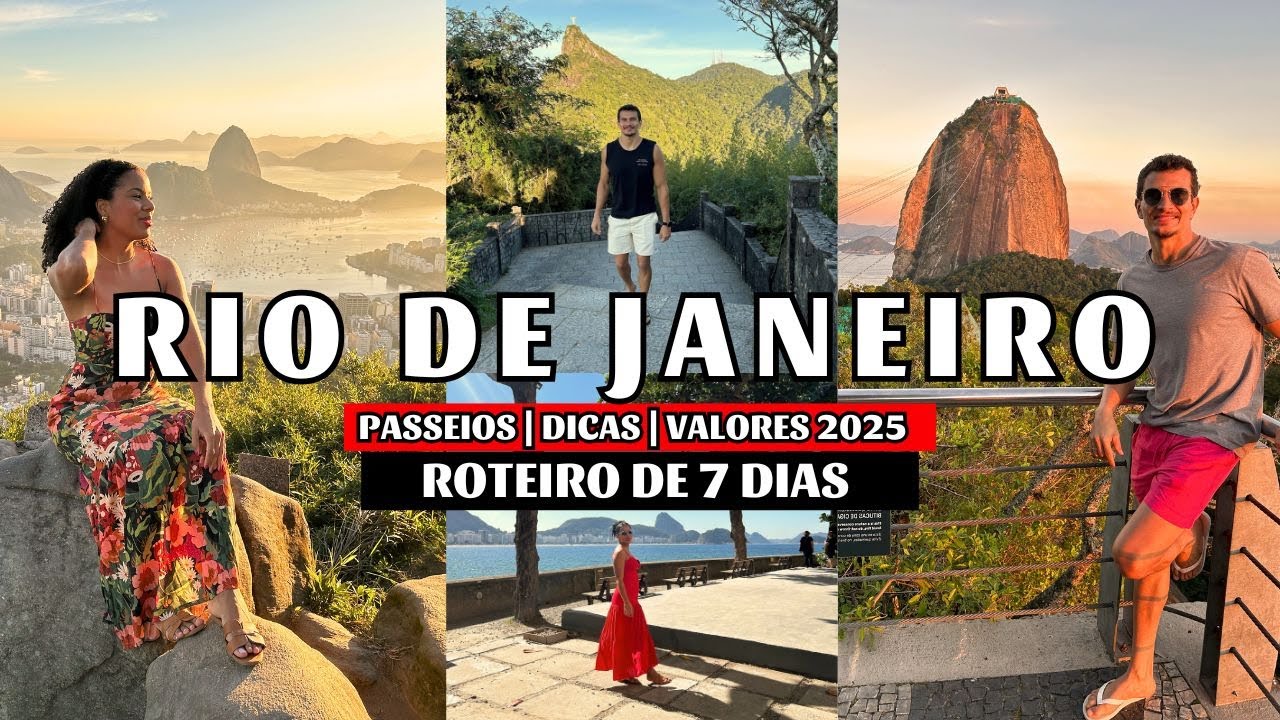 O QUE FAZER NO RIO DE JANEIRO 2025 | ROTEIRO DE 7 DIAS COM PREÇO | MELHORES PASSEIOS, RESTAURANTE