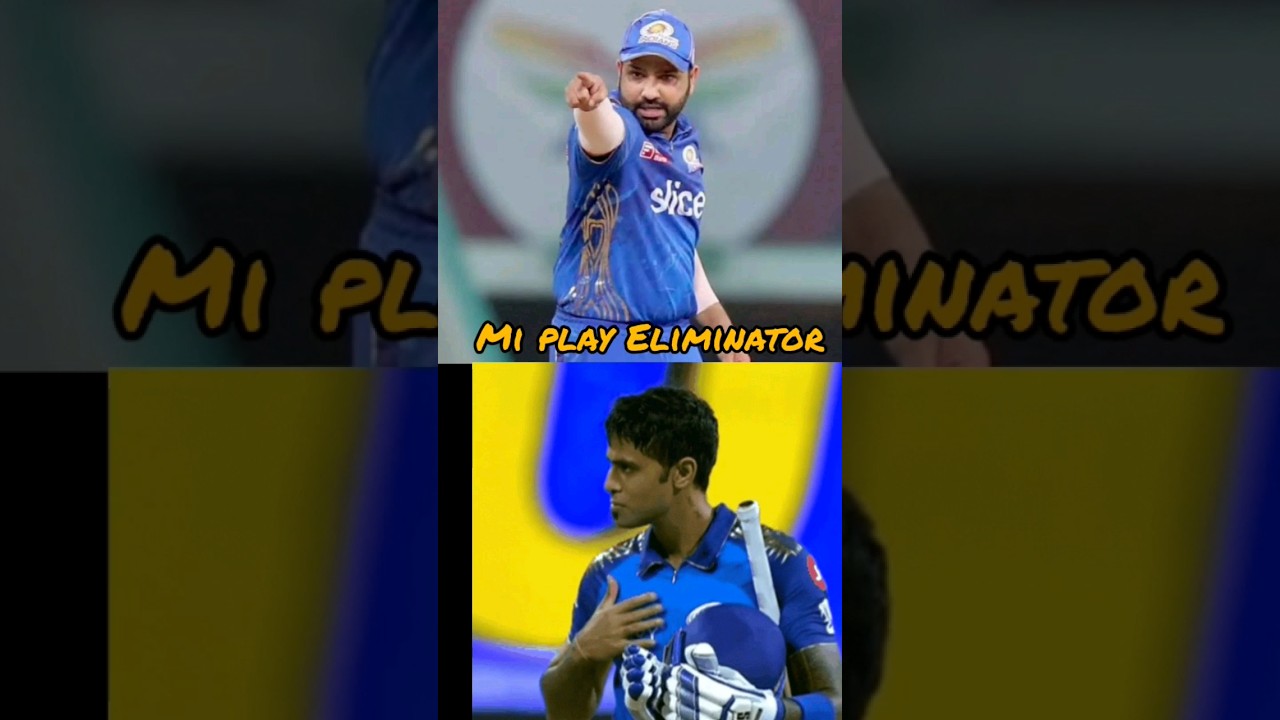 MI Qualify in the IPL Playoffs🫡🤫