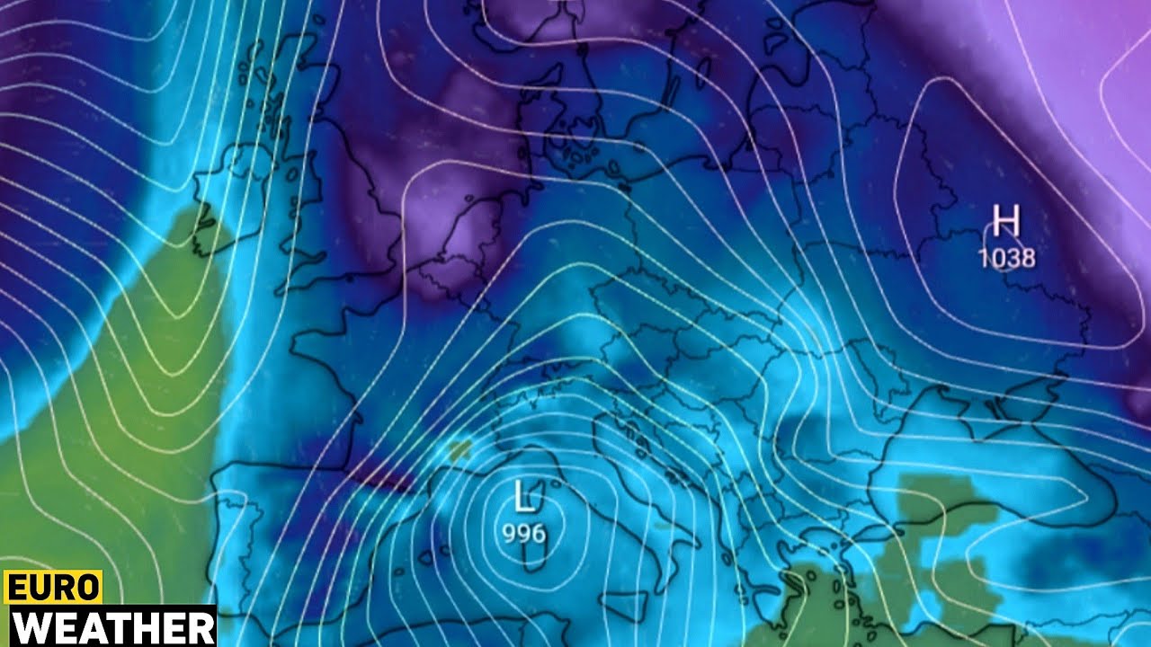 European Weather | GFS Model in 850 hPa January 27, 2026 - Temperature in Europe
