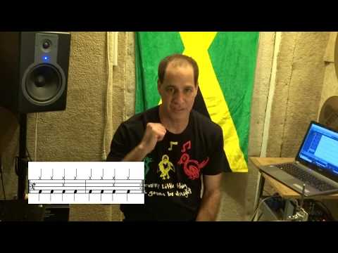 Andrew Fatta - Reggae Drumming - tutorial 1
