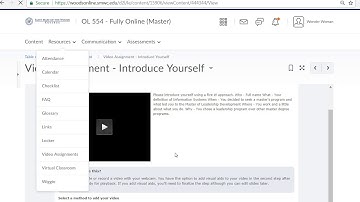 Video Assignment for Student