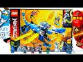 Боевой динозавр из Лего! Конструктор LEGO NINJAGO 71711 Кибердракон Джея