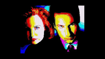 Power Up by Megacode/Extreme ZX Spectrum #ZXSpectrum #ENLiGHT96 #demoscene #8bit #chiptune #pixelart