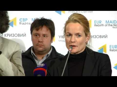 Party of Greens from Germany. Ukraine Crisis Media Center, 27th of October 2014
