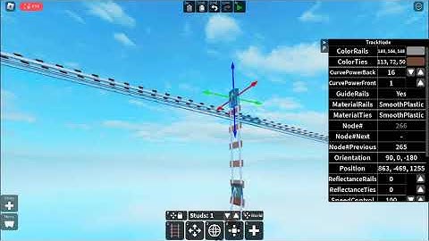 Create a Cart Ride! Add a loop to your ride [Roblox]