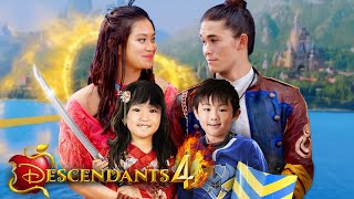 Descendants 4: Jay and Lonnie have children together! ❤️⚔️ Disney Descendants 4 | Alice Edit! Resimi