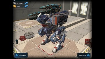War Robots: May 21, 2017: Prototype Dash Bots and New Weapons - Hangar View