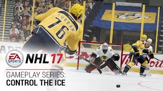 NHL 17 | Gameplay Series: Control The Ice Trailer | Xbox One, PS4(Pre-Order: http://x.ea.com/9625 Play the Beta: http://x.ea.com/9624 Own Every Zone with more end-to-end control with authentic goalies featuring positional ..., 2016-07-12T15:09:41.000Z)