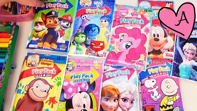  ZEKUIOP Disney Jr. T.O.T.S. - Juego de libros para colorear y  actividades para niños y niñas ~ T.O.T.S. Juego de libros para colorear  para niños con calcomanías Wreck It Ralph (T.O.T.S.