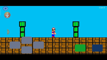 Super Mario Bros v 0.1 Beta in pocket game developer