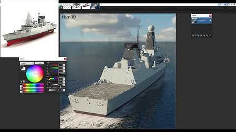 STUDIO | Type 45 Destroyer HMS Dragon Speedbuild P1 | The hull and surface