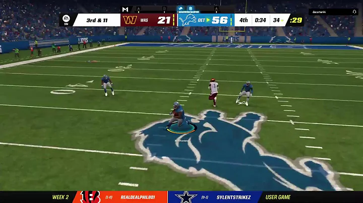 Commanders vs Lions