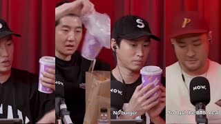 Epik High Trying The BTS Meal McDonald&#39;s