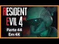 Resident Evil 4 Remake - Parte 44 - Mike de Helicóptero Salvando a Vida do Leon - Em 4K - Dublado