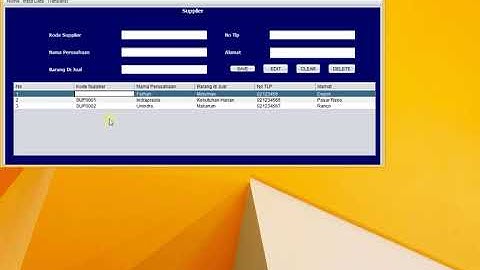 Perancangan Sistem Penjualan Warung Berbasis Java Netbeans