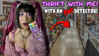 THRIFT WITH ME! | I brought an EMF Detector and this doll scared me more than I expected...
