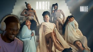 I love this!!! | Halle - Angel (Official Video) REACTION