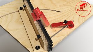 Great Jig for Easy Miter Cut Using Table Saw !!!