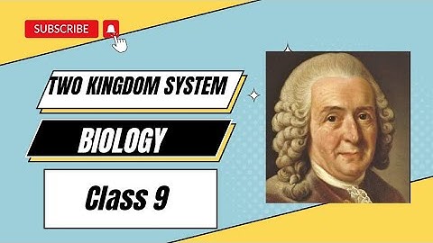 Two kingdom system of classification #class 9#biology #chapter 3#kpk  board