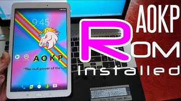 Samsung Galaxy Tab E 9.6 ROOT & Install AOKP ROM -Android Open Kang Project Android 7.1.2 Nougat!!
