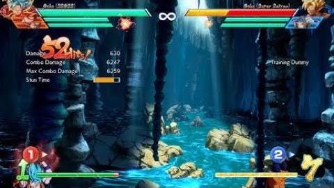 Goku (SSGSS) Sparking combo (Meter Optimized)