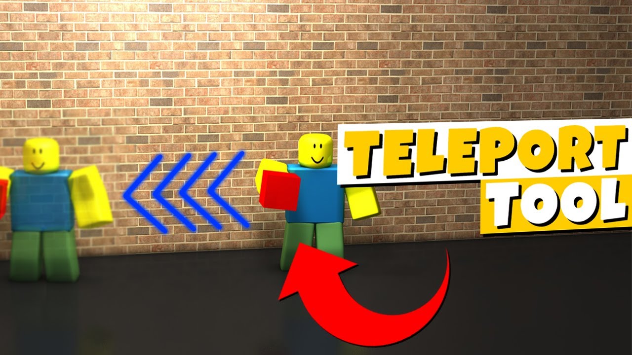 Teleporter Tool How To Make A Teleport Tool | HowToRoblox - YouTube