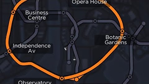 Subway Simulator 3D: Orbital Line Cab Ride - Botanic Gardens To Observatory (Peak Hour Express)