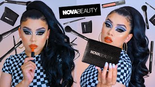 MAQUILLAJE DE TENDENCIA USANDO SOLO PRODUCTOS ECONÓMICOS DE @NovaBeauty x @FashionNova 💋💄