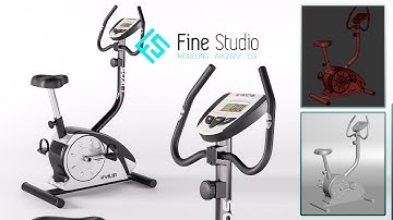 Modeling BIKE " KIKOS " Autodesk 3ds Max (5 hours in 30 minutes)