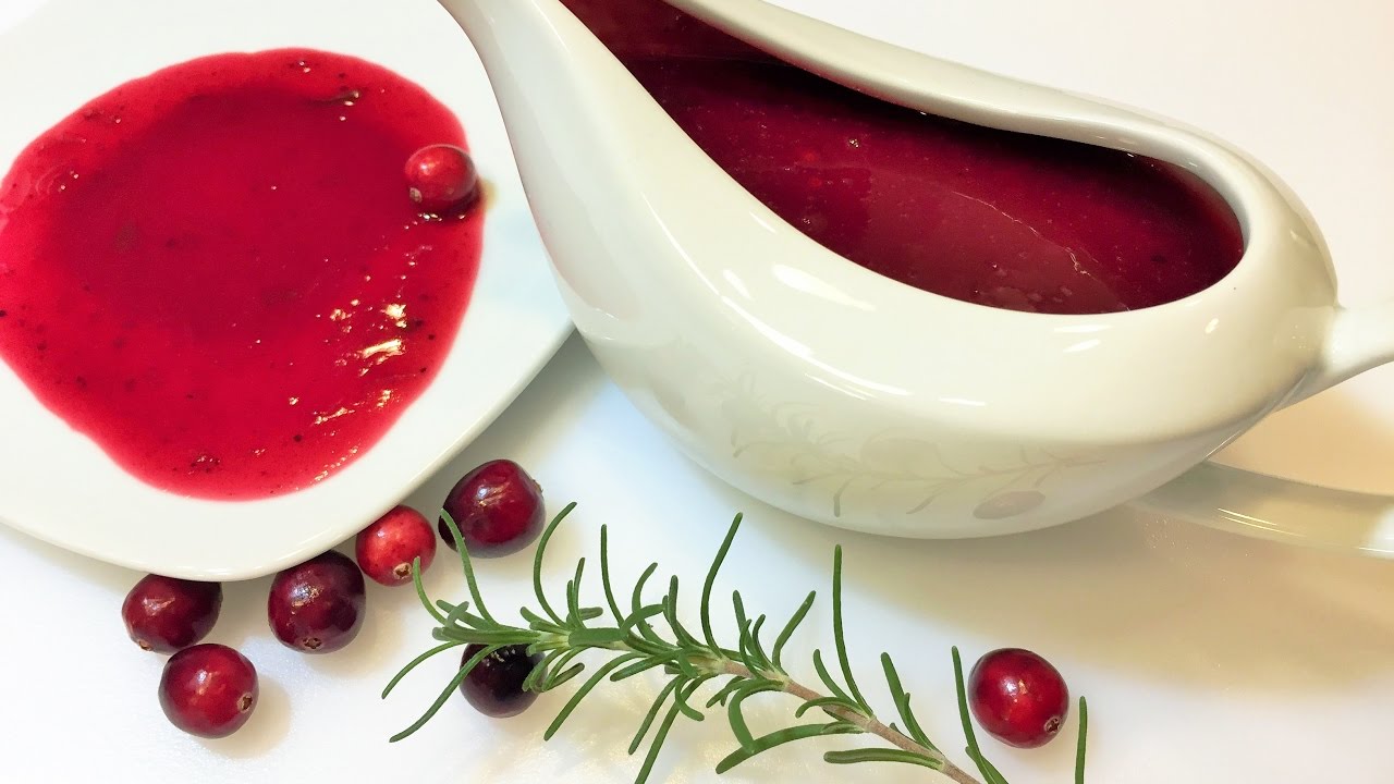 Праздничный КЛЮКВЕННЫЙ СОУС. Пикантный.  Самый вкусный . Cranberry Sauce.