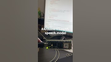 #Arduino #TinyML speech detection
