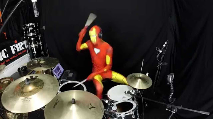 Iron Man Drums version - Drums performance video thumbnail