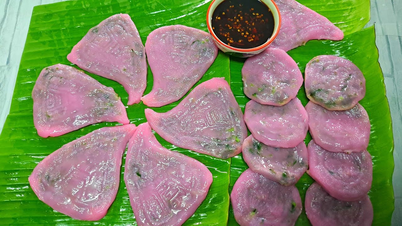 #อั่งก้วยท้อไส้กุ้ยช่าย แป้งเหนียวนุ่มสูตรนี้อาม่าให้มา ทำแล้วอร่อยมาก@paaplernchannel