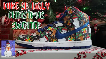 CONCEPTS x Nike SB Dunk High 2017 "Ugly Christmas Sweater" Review