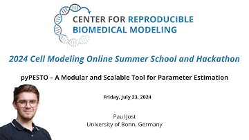 2024 Summer School - Day 5.2 -  pyPESTO – A Modular and Scalable Tool for Parameter Estimation