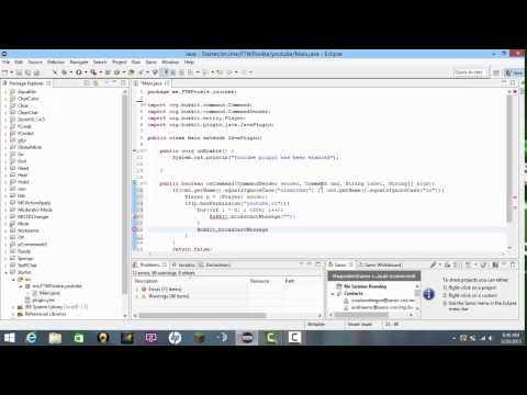 MineCraft Coding Tutorial Episode 2 ~ChatClear Plugin~