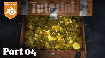 Create A Treasure Chest In Blender | Part 04 Modeling the Coins