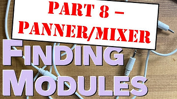 DIY Panning and Mixing Modules for your Eurorack Modular Synth System